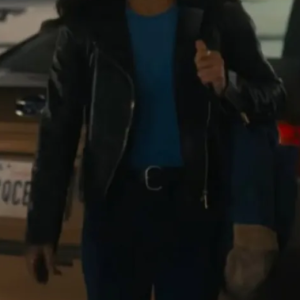 Jessica Camacho Inspired Countdown Biker Leather Jacket