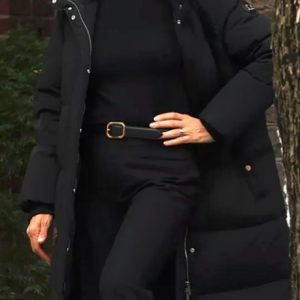 Dexter Resurrection Uma Thurman Inspired Puffer Coat – Warm & Stylish