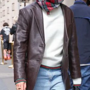 Emma Watson Leather Blazer – Inspired by Celebrity Style