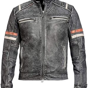 Biker Vintage Motorcycle leather jacket