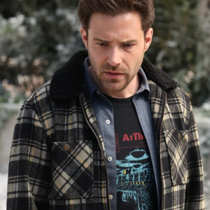 Brett Navson Checkered Cotton Jacket – Inspired by On-Screen Character Style