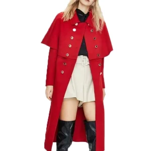 Chilling Adventures of Sabrina Season 06 Kiernan Shipka Red Coat