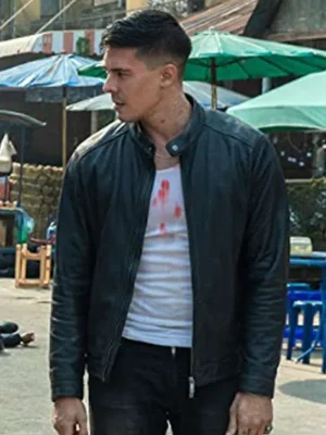 Lewis Tan Fistful of Vengeance Leather Jacket