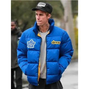 Justin Bieber Toronto Maple Leafs Puffer Jacket