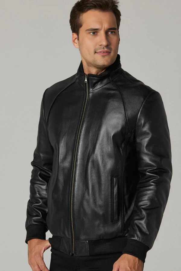 Mens-Houston-Black-Bomber-Leather-Jacket-2.webp